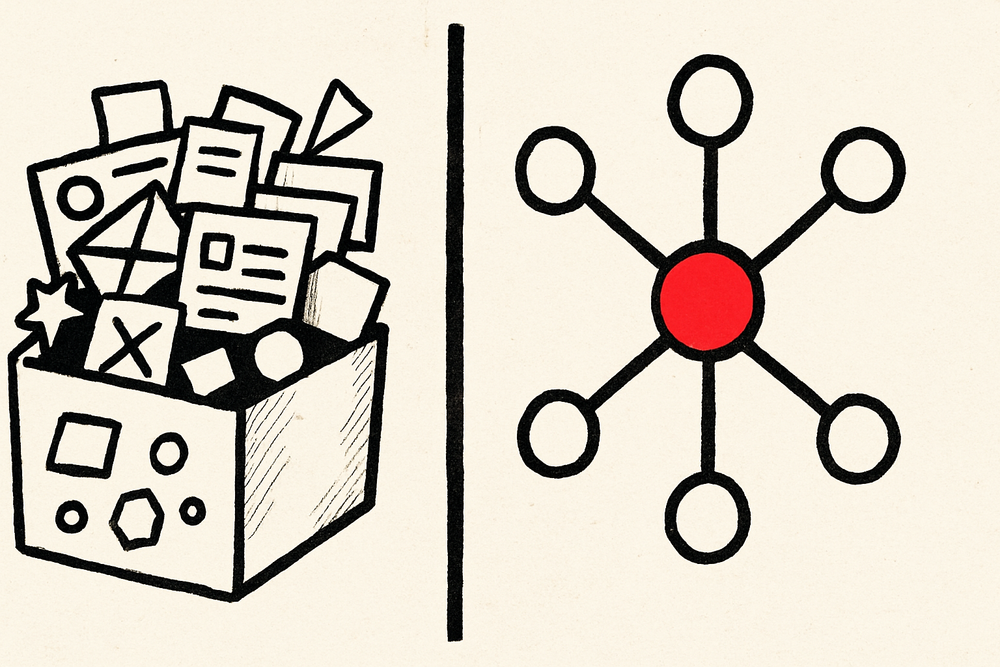 Content systems vs. pattern libraries